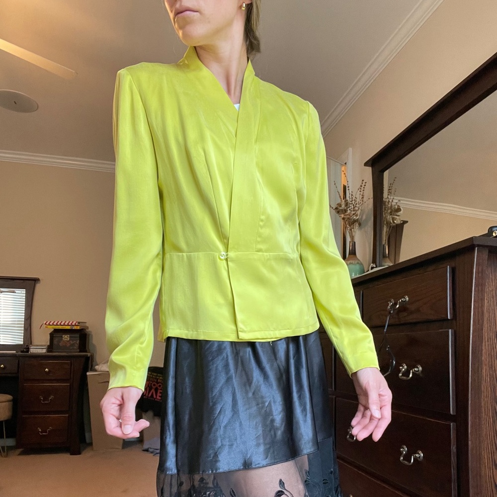 Vintage silk blouse - Picture 5 of 5
